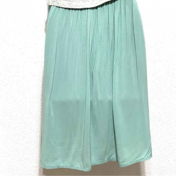 Funktional Anthropologie Woman Gray Green Short Sleeve Dress Size S - Picture 13 of 16